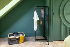 Brabantia Séchoir à linge Hangon Tower noir 23 m