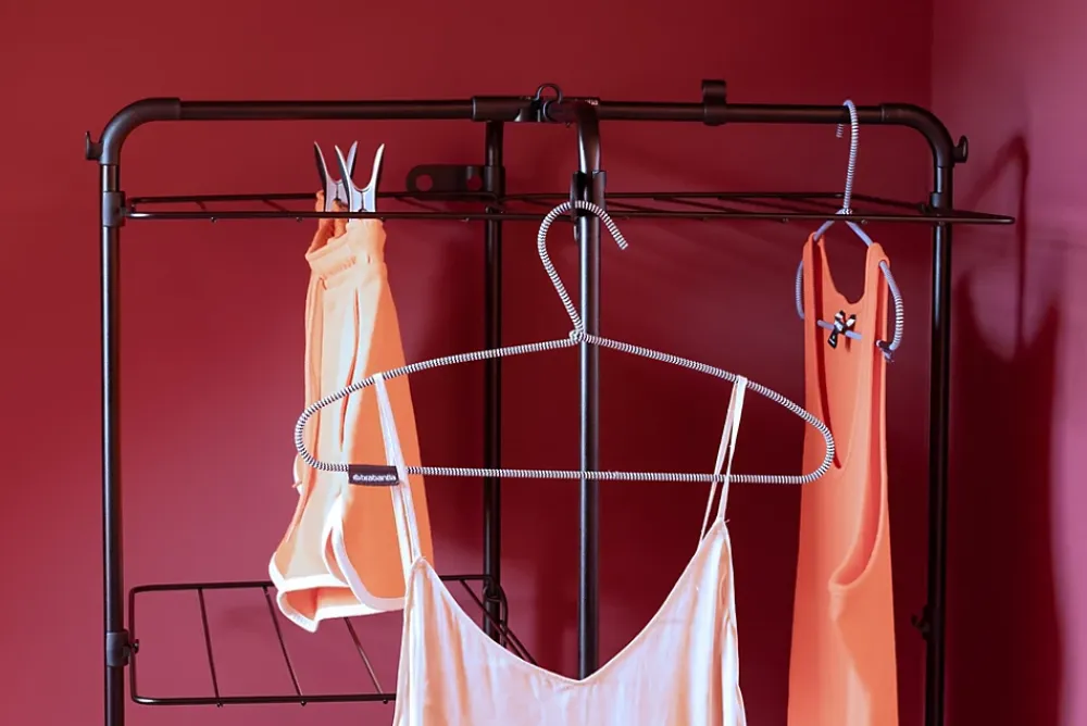 Brabantia Séchoir à linge Hangon Tower noir 30 m