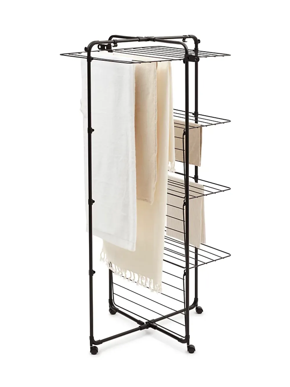 Brabantia Séchoir à linge Hangon Tower noir 30 m