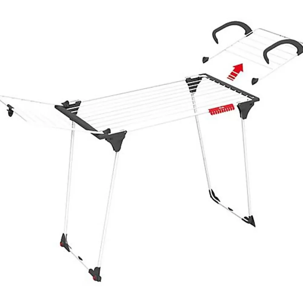 Vileda Séchoir à linge 18m 157332 premium 2 en 1