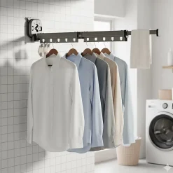 Etendoir À Linge|Kitchen Move Séchoir à linge mural PYTHON 92cm