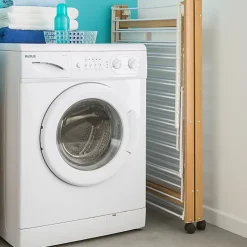 Etendoir À Linge|IDMarket Séchoir à linge pliable DELUXE capacité 27M blanc et effet bois
