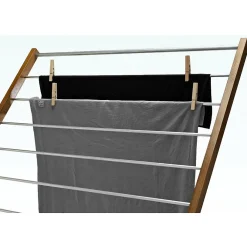 Kitchen Move Séchoir à linge pliable XENIA bois 10M