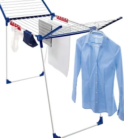 Etendoir À Linge|Leifheit Séchoir à linge sur pied 20 m avec accessoires, Pegasus 200 Solid Comfort
