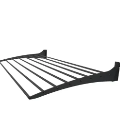 Etendoir À Linge|Foxydry Séchoir alu mural noir pliant 116x50x10cm Fold 120