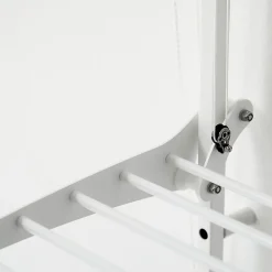 Etendoir À Linge|Foxydry Séchoir mural 2 grilles blanc 128x52x137 cm alu Wall Plus 120