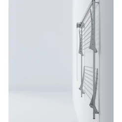 Etendoir À Linge|Foxydry Séchoir mural 2 grilles réglables 108x52x137 cm alu Wall Plus 100
