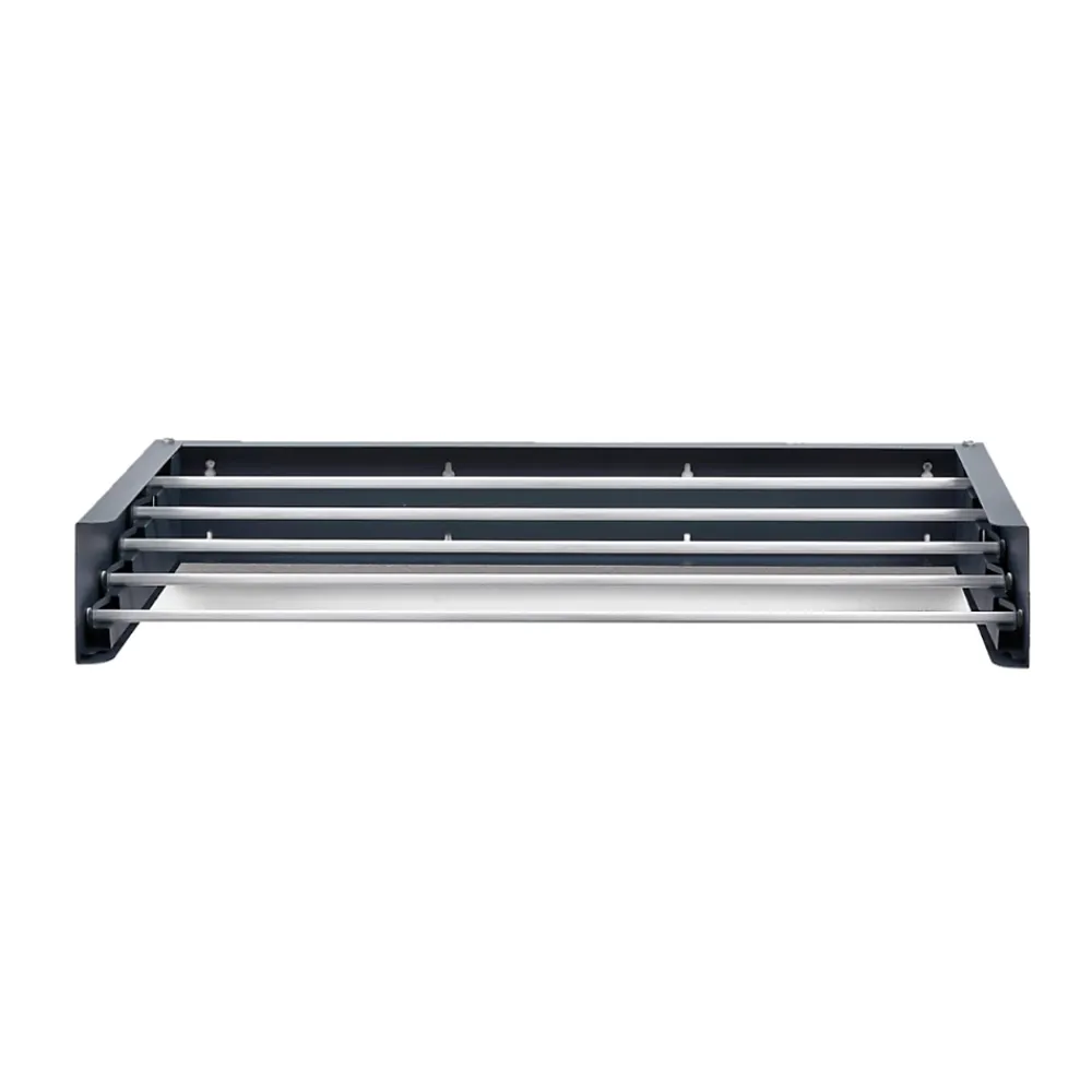 Foxydry Séchoir mural alu pliable 101x50x13cm anthracite Hide 100