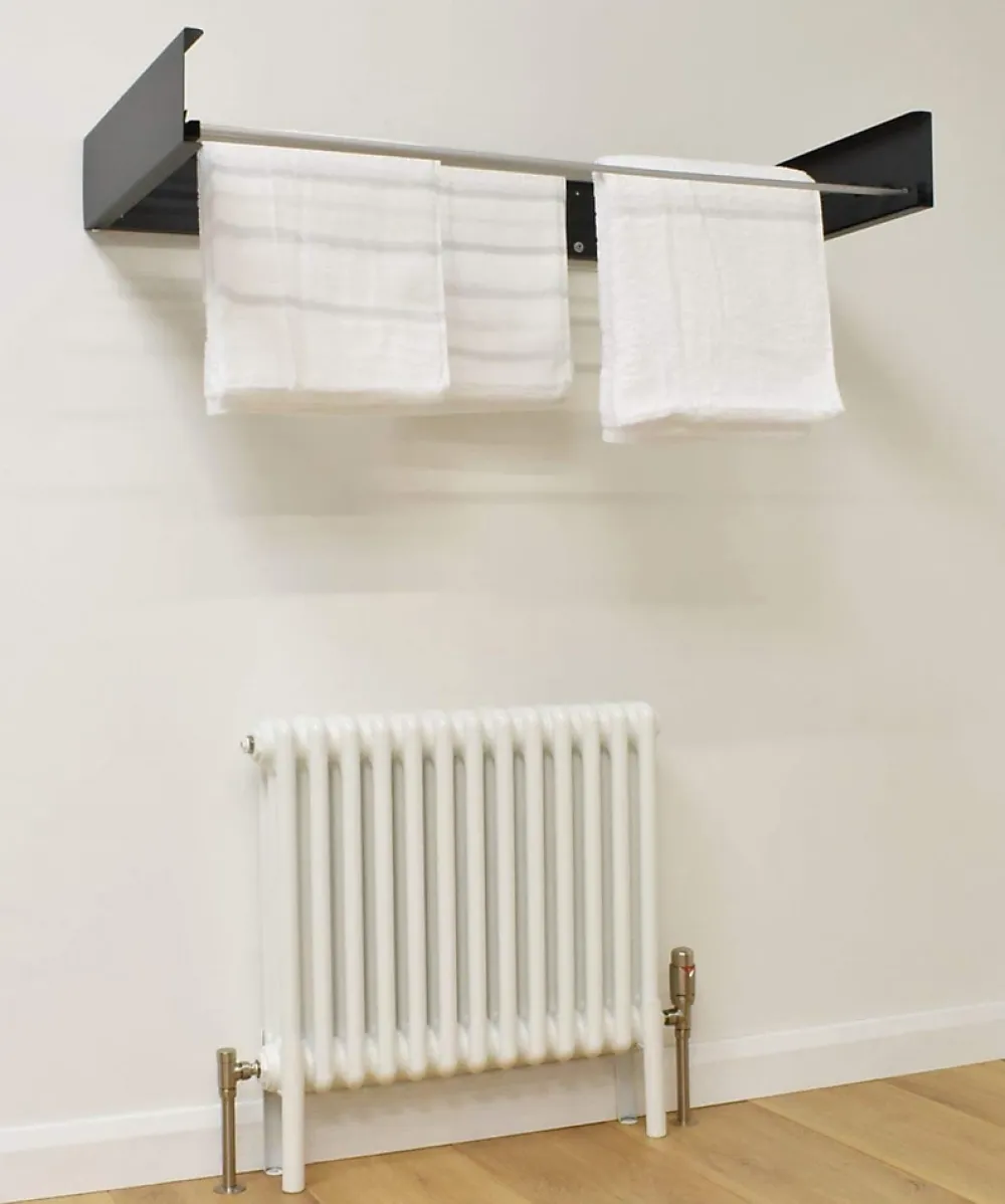 Foxydry Séchoir mural alu pliable 101x50x13cm anthracite Hide 100