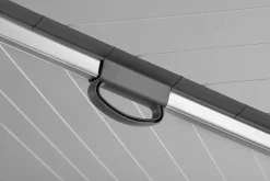 Leifheit Séchoir parapluie extérieur avec douille de fixation, 50 m d'étendage, noir et gris, Linomatic Plus 500