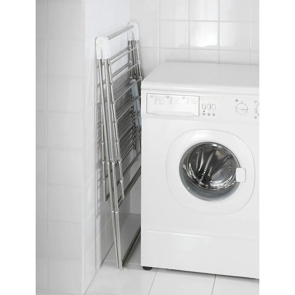 Etendoir À Linge|Wenko Séchoir étendoir en acier ajustable Flex - 15 m d'étandage