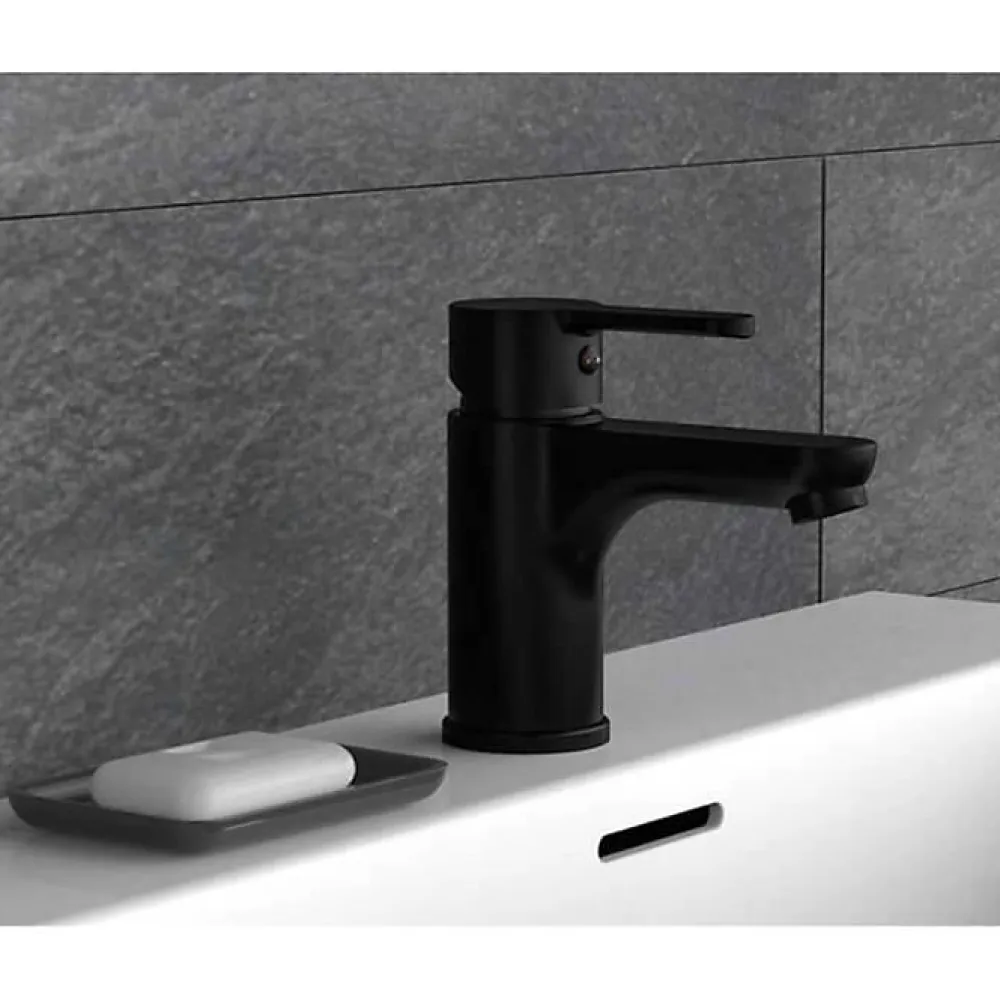Schütte SCHÜTTE Mitigeur de lavabo DENVER Noir mat