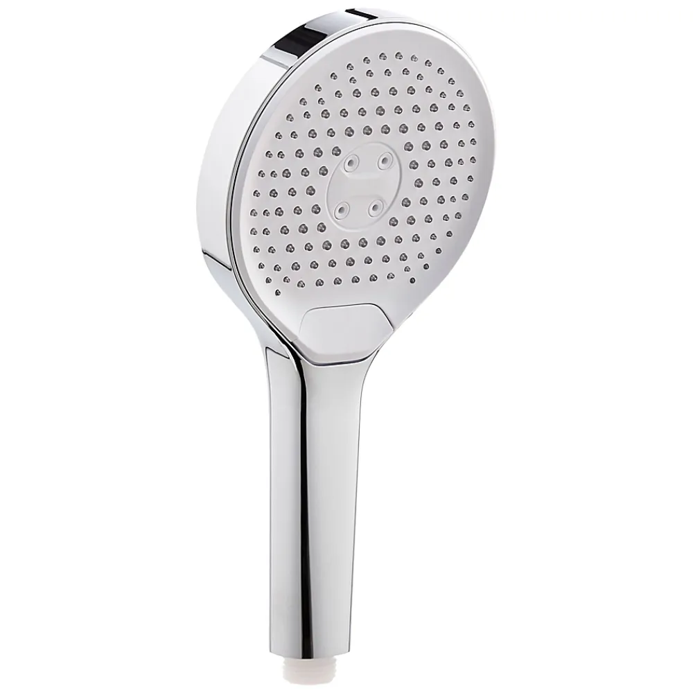 Schulte colonne de douche - mitigeur thermostatique - robinetterie avec douche de tête effet pluie - douchette 3 jets - chromé