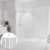 Panneau Mural De Salle De Bains|Schulte pack de 3 panneaux muraux 90x210 cm + 5 profilés - DécoDesign COULEUR - blanc