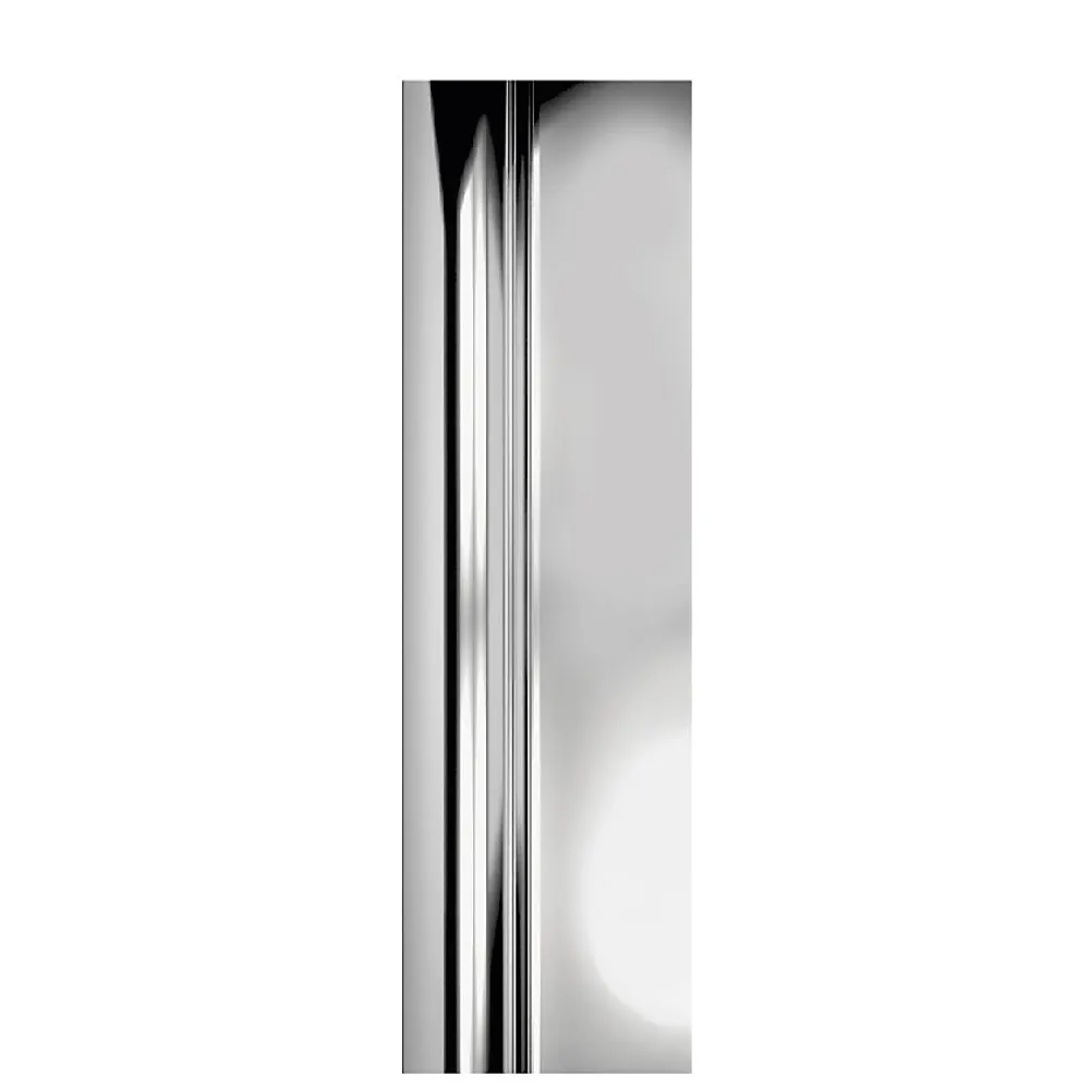 Schulte pare-muret douche - 120 x 100 - paroi de douche - verre de sécurite 5 mm -transparent - anticalcaire - chromé