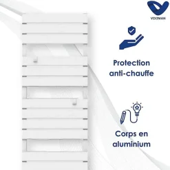 Sèche-Serviettes Électrique|Voltman Seche-serviettes 750 W