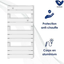 Sèche-Serviettes Électrique|Voltman Seche-serviettes 500 W