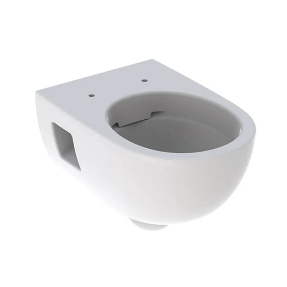 Wc Suspendu|Geberit Selnova Cuvette suspendue sans bride en céramique blanche (501.545.01.1)
