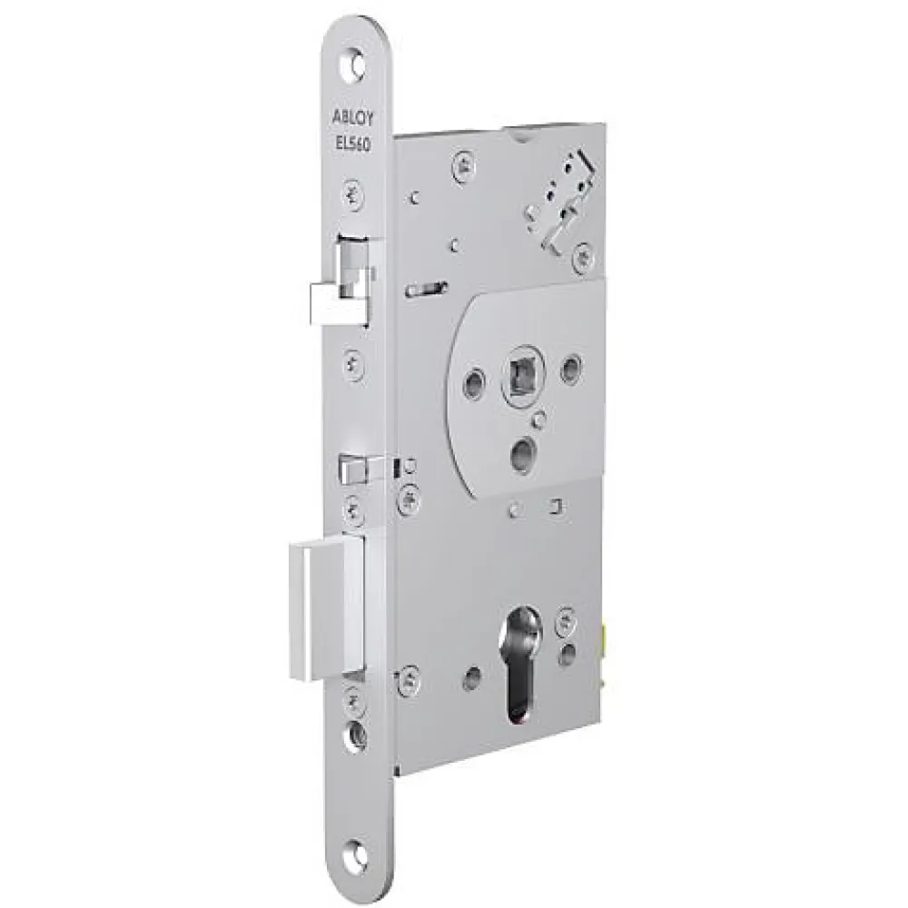 Abloy Serrure à béquilles contrôlées EL561 entrée sortie libre axe 55mm entraxe 72mm - - KEL561100150