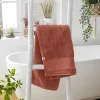 Serviette De Bain|L'Effet Papillon Serviette 50 x 90 cm GARANCE Terracotta