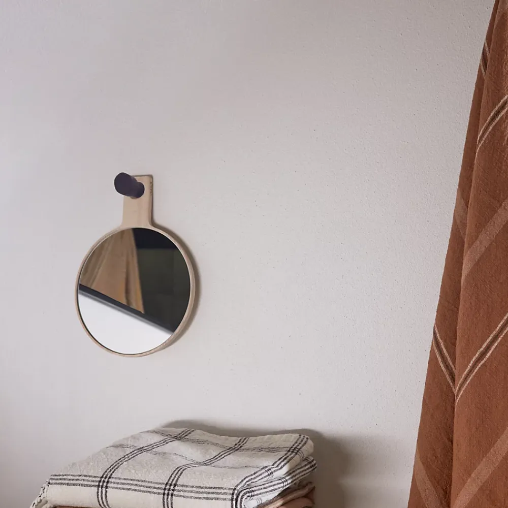 OYOY Living Serviette de bain Kyoto marron en coton organique H100x67cm