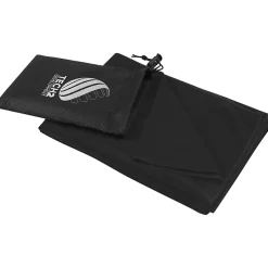 Gant De Toilette|Generic Serviette de sport LUCAS Noir uni (100 cm x 50 cm)