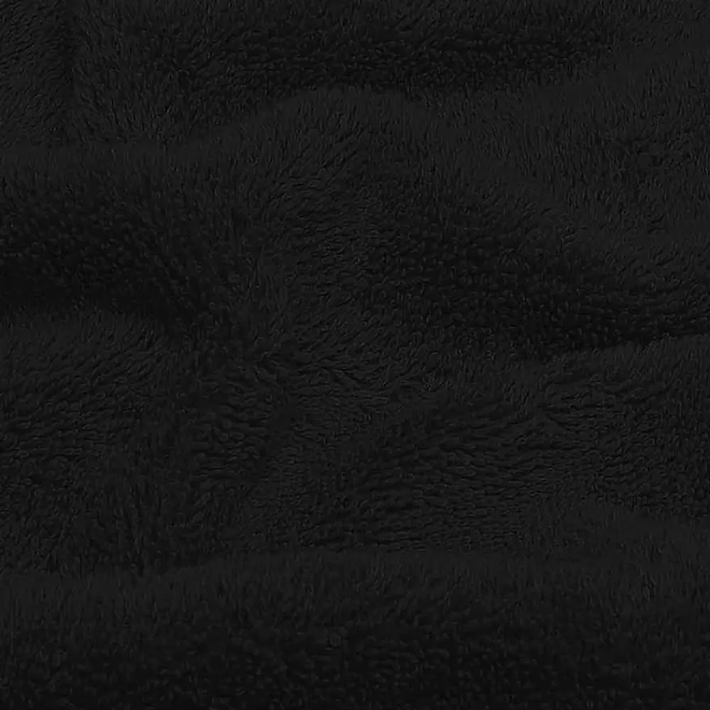 Serviette De Toilette|Sensei Maison Serviette de toilette 550 g/m² Noir 50x100 cm LUXURY