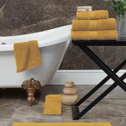 Serviette De Toilette|Sensei Maison Serviette de toilette 550 g/m² Caramel 50x100 cm LUXURY