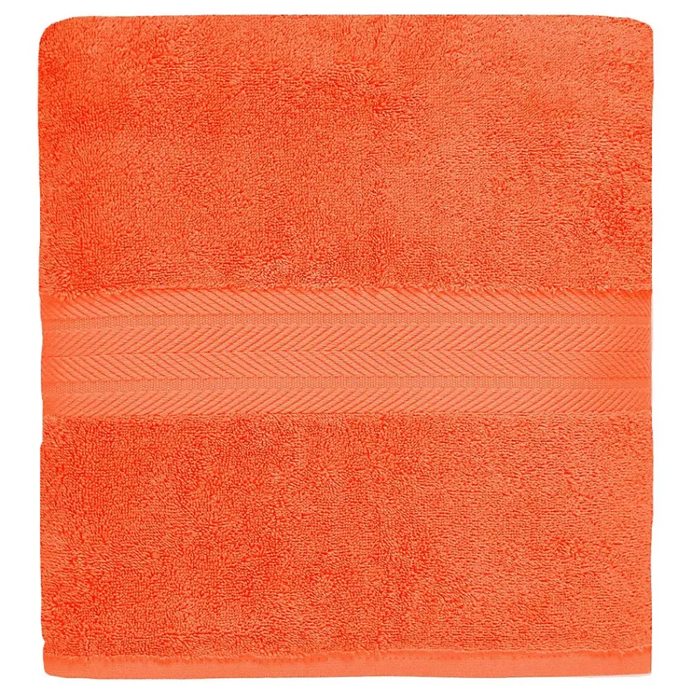 Serviette De Toilette|Sensei Maison Serviette de toilette 550 g/m² Corail 50x100 cm LUXURY