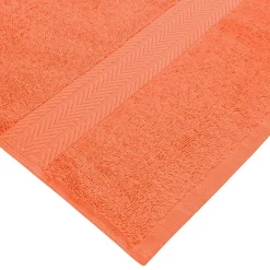 Serviette De Toilette|Sensei Maison Serviette de toilette 550 g/m² Corail 50x100 cm LUXURY