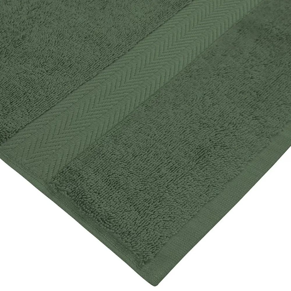 Sensei Maison Serviette de toilette 550 g/m² Eucalyptus 50x100 cm LUXURY