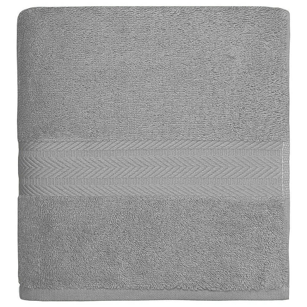 Serviette De Toilette|Sensei Maison Serviette de toilette 550 g/m² Gris Perle 50x100 cm LUXURY