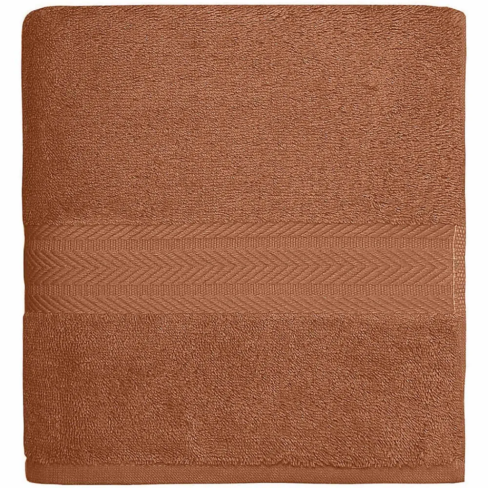 Sensei Maison Serviette de toilette 550 g/m² Brique 50x100 cm LUXURY