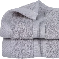 Eden Serviette de toilette 50 x 90 cm Couleur moderne taupe