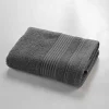 Serviette De Toilette|Eden Serviette de toilette 50 x 90 cm Tendresse anthracite
