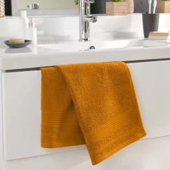 Eden Serviette de toilette 50 x 90 cm Tendresse curry