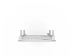 Serviette De Toilette|GoodHome Serviette de toilette blanche 100 x 50 cm, Koros