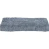 Atmosphera Créateur D'Intérieur Serviette de toilette Essentiel - coton 450 gr/m² - gris anthracite 50x90 cm - Atmosphera