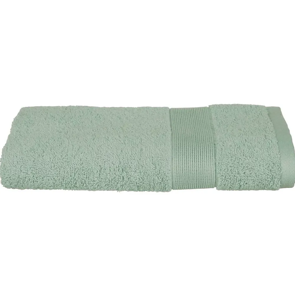 Atmosphera Créateur D'Intérieur Serviette de toilette Essentiel - coton 450 gr/m² - vert céladon 50x90 cm - Atmosphera