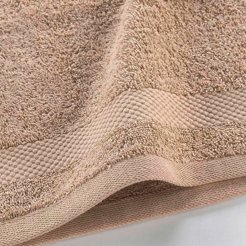 Serviette De Toilette|Eden Serviette de toilette invite 30 x 50 cm Elegante noisette