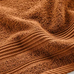 Eden Serviette de toilette invite 30 x 50 cm Tendresse caramel