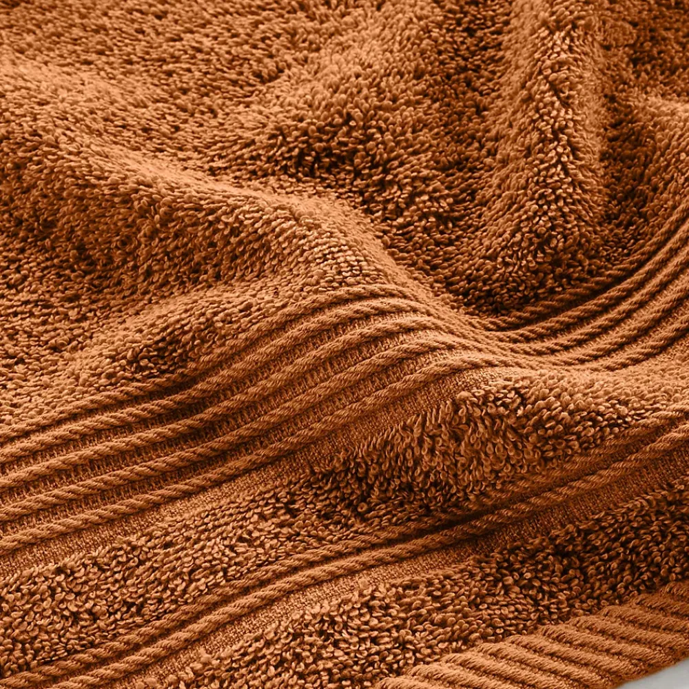 Eden Serviette de toilette invite 30 x 50 cm Tendresse caramel