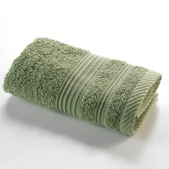 Serviette De Toilette|Eden Serviette de toilette invite 30 x 50 cm Tendresse kaki