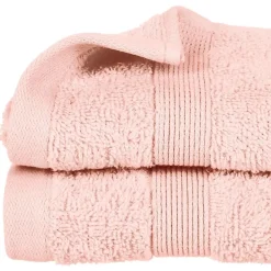 Eden Serviette de toilette invite 30 x 50 cm Couleur moderne rose