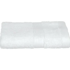 Eden Serviette de toilette invite 30 x 50 cm Couleur moderne blanc