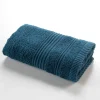 Eden Serviette de toilette invite 30 x 50 cm Tendresse bleu saphir