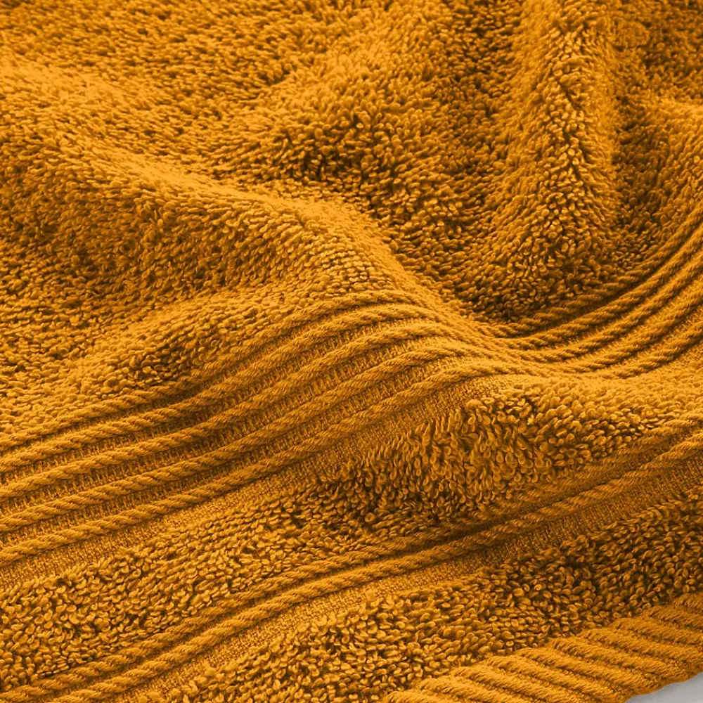 Eden Serviette de toilette invite 30 x 50 cm Tendresse curry