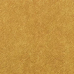 GoodHome Serviette de toilette jaune miel 100 x 50 cm, Koros