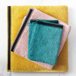 Serviette De Toilette|Atmosphera Créateur D'Intérieur Serviette de toilette Joia - coton 550 gr/m² - rose 50x90 cm - Atmosphera