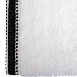 Atmosphera Créateur D'Intérieur Serviette de toilette Joia - coton 550 gr/m² - blanc 50x90 cm - Atmosphera